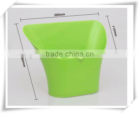 fruit vegetable plastic basket, simple design plastic storage washing basket