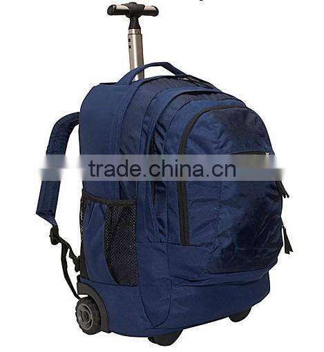 2015 new design large capacity outdoor multifunctional wheeled backpack