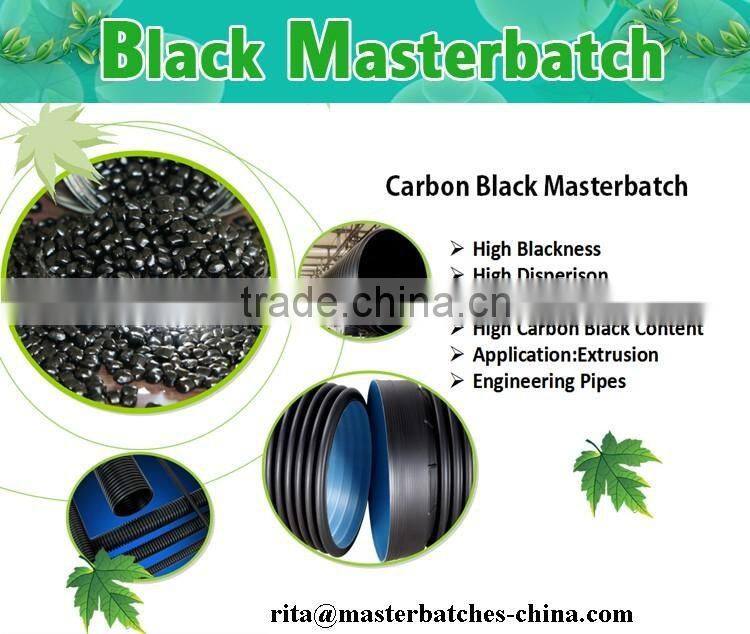 Plastic antioxidant black masterbatch for pipe/drip tape
