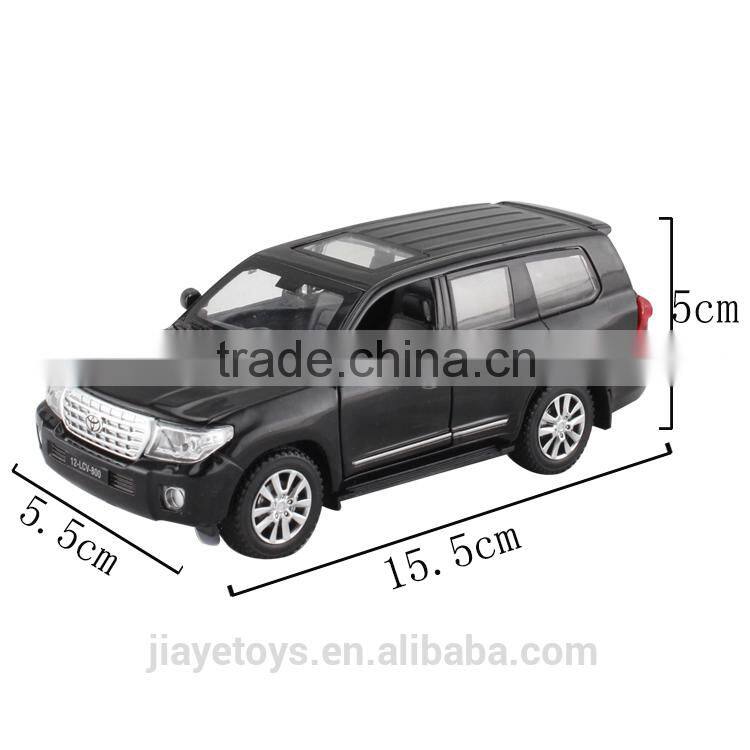 Licensed metal boby type car plastic chassis car model