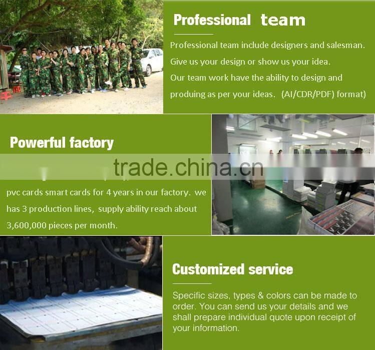 Full Color Frosted Transparent Plastic PVC Round Corner Business Cards