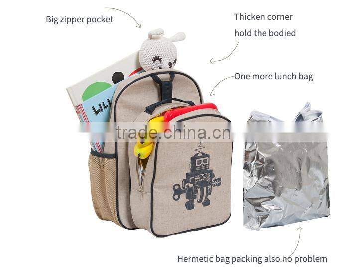 Two Set Shoulder Strap School Bag 18 Years Factory