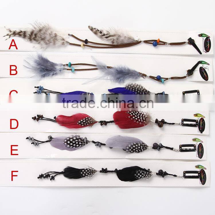 Tribal style Belly Dancing Costumes Decorations Feather Fashion Head wear for Female Dancer (T26)