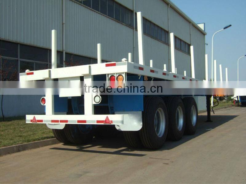 special truck trailer for transporting timber