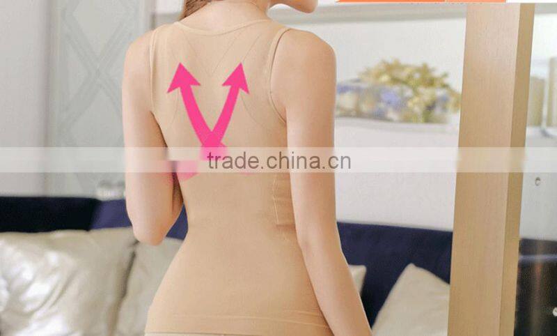 Female show sexy perfect body, Women body shaper vest,slimming vest for women NY010