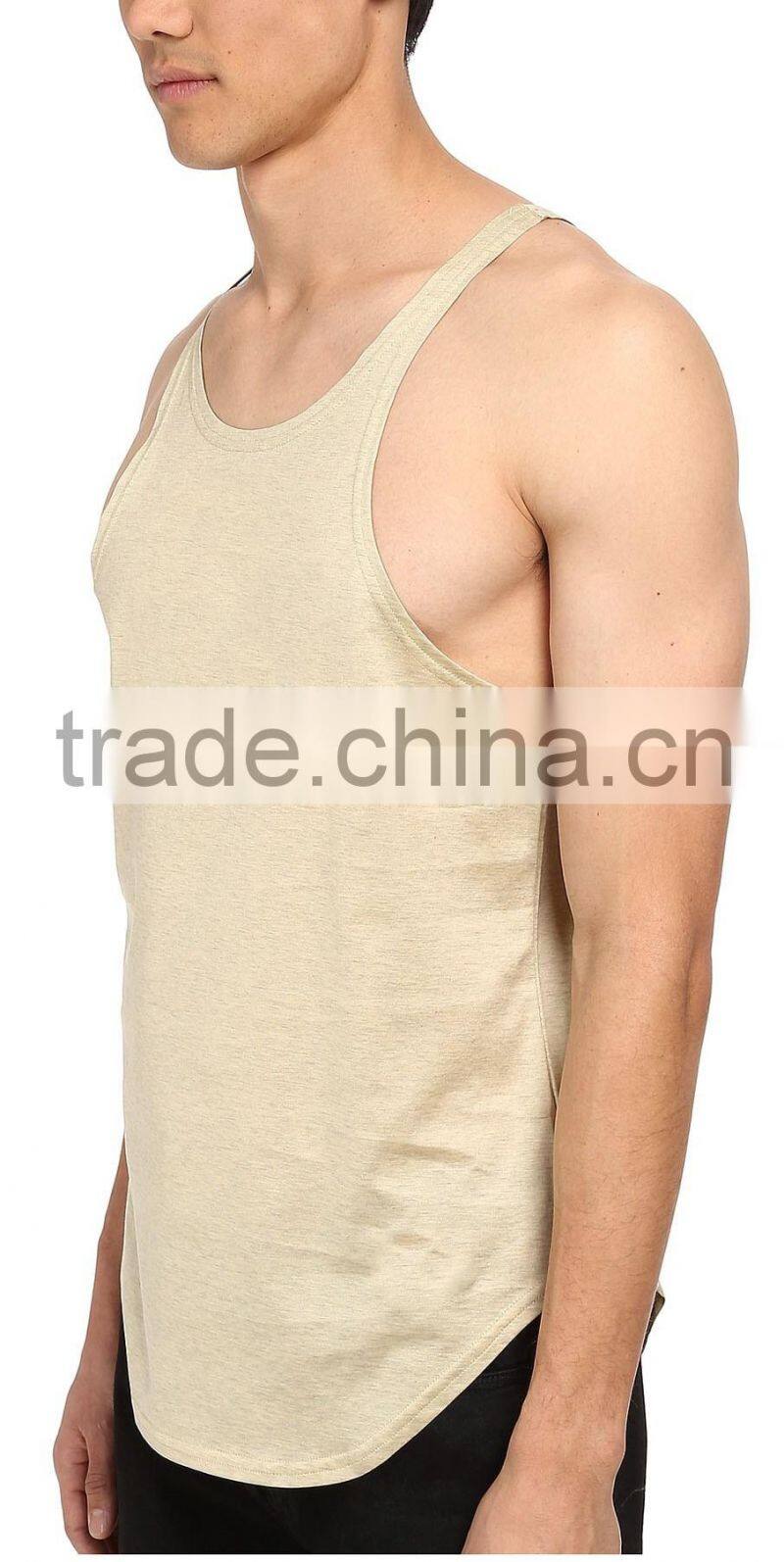 Ramax Custom Men 100% Cotton Racerback Muscle Running Gym Tank Tops