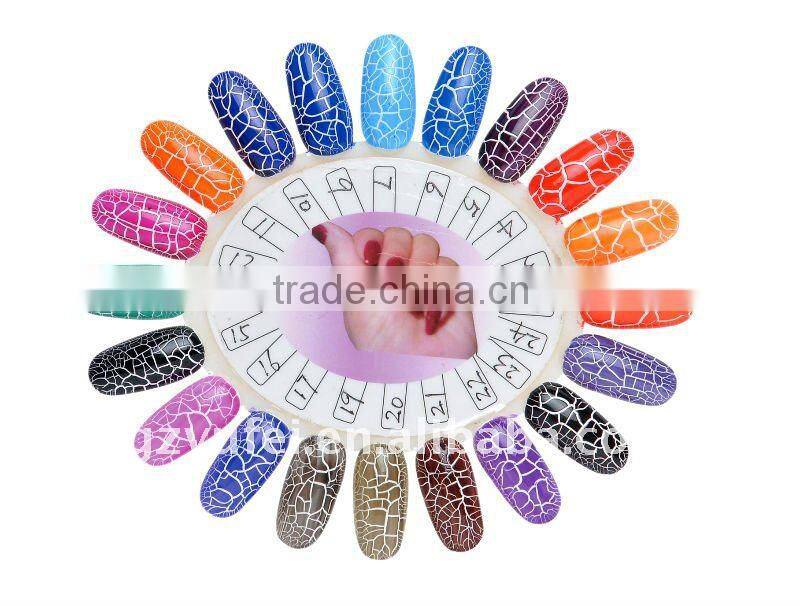 Hot selling wholesale Crackle nail polish/factory supplies