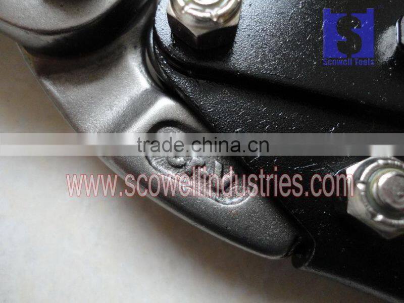 10" American Type Aviation Tinman Snips Straight Cutting Head