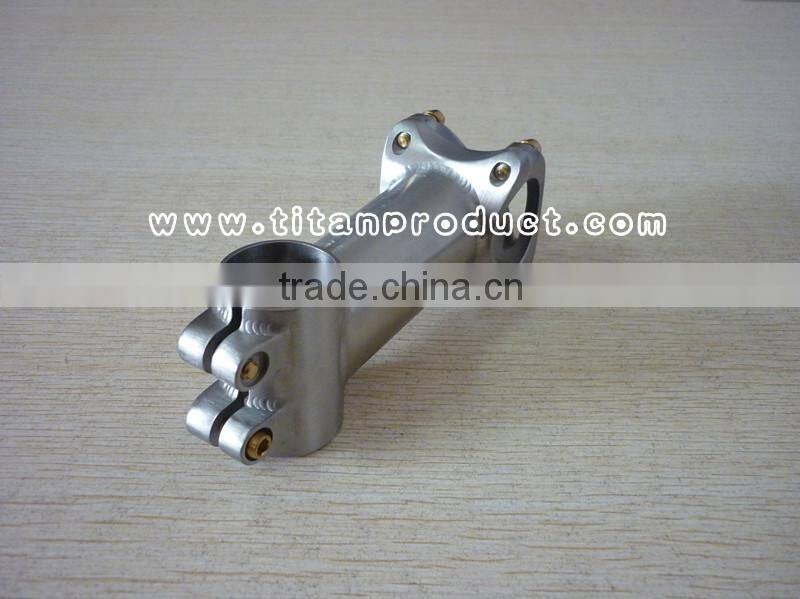 Titanium Bike Stem 31.8mm x 70/80/90/100/110/120mm(With Gold Titanium Bolts M5 x 16)