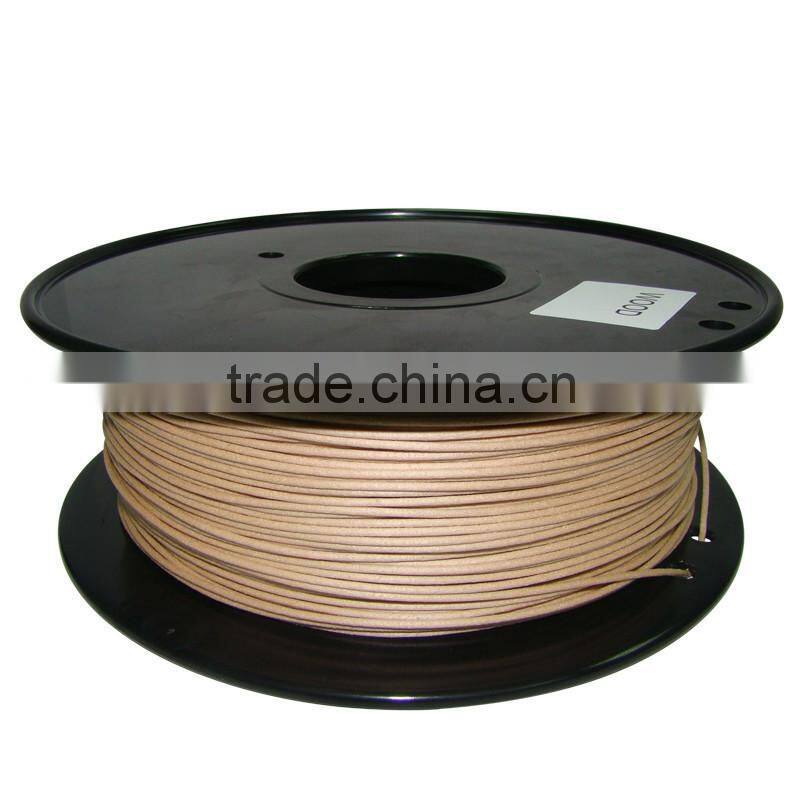 Tinda Wood color 3d printer filaments Wood 1.75mm/3mm 0.8kg plastic Rubber Consumables