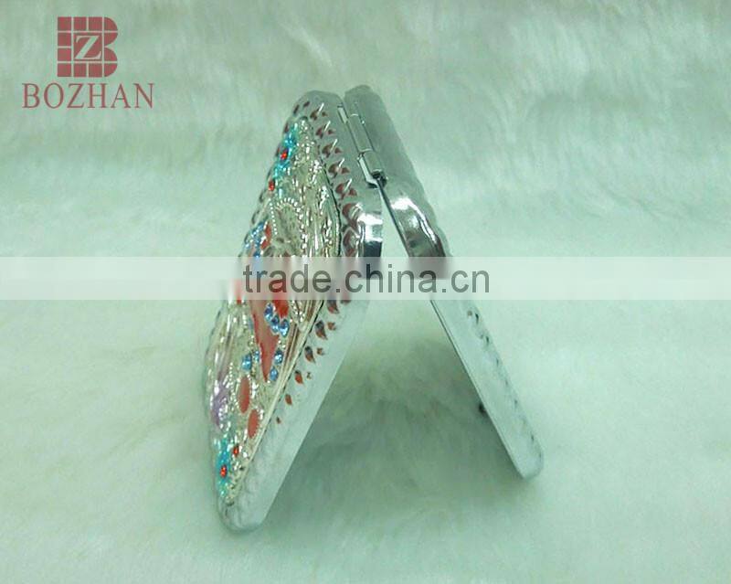 Fashion cosmetic mirror/hot sale pocket mirror/antique compact mirror