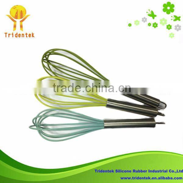 Kitchen Mixer Cooking Tools Egg Master Silicone Whisk