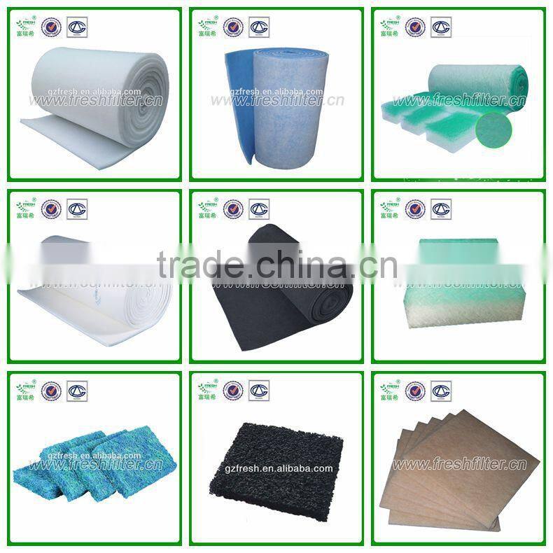 Spray booth Air filter material