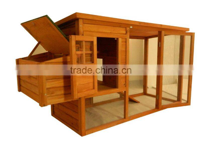 Big size wooden chicken coop