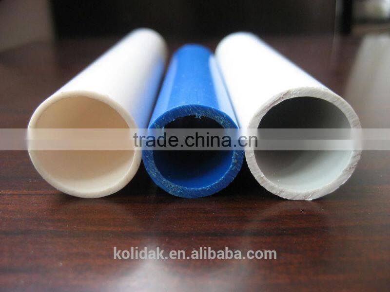 Colorful rigid PVC plastic pipe extrusions