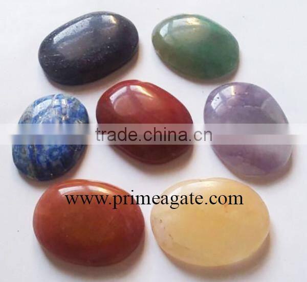 Chakra Worry Stones Set | Wholesale Semi Precious Stone From Prime Agate Exports : India