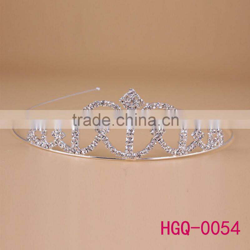 cheap miss world crown tiara for bride or pageant