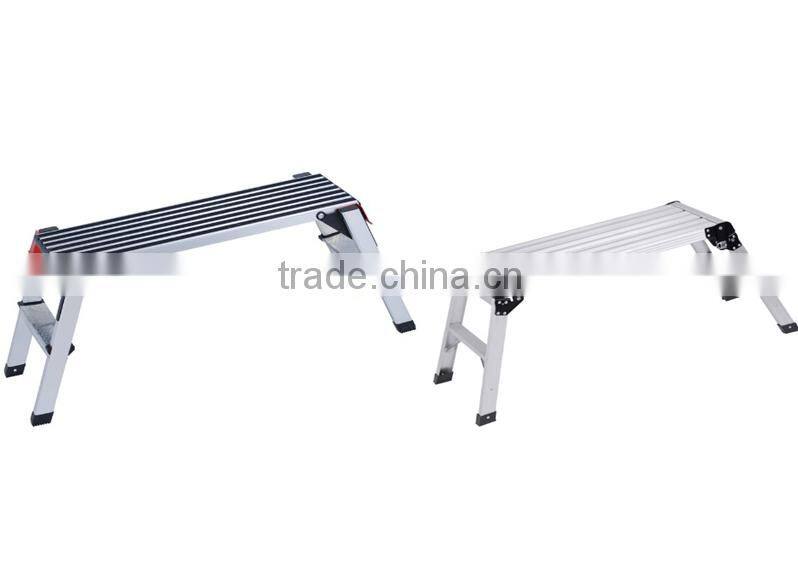 aluminium working platform agility standing ladder work bench