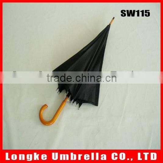 popular wooden shaft umbrella