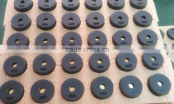 China huasheng black round piezo ceramic buzzer
