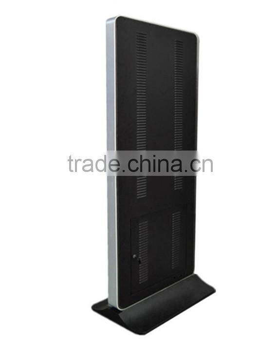 Smart floor stand HD wifi internet 42 inch advertising LCD loop advertising signage equipment
