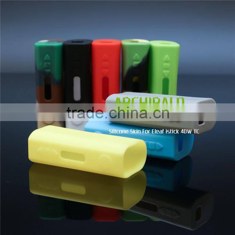 Wholesale istick 40w,istick 40w silicone case/skin/sleeve/cover for istick TC