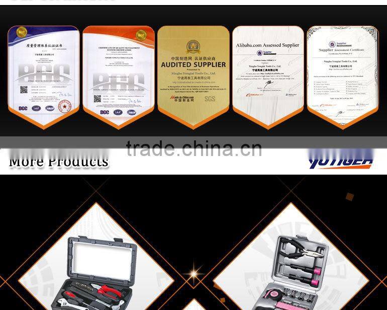 plastic tool set with 19pcs