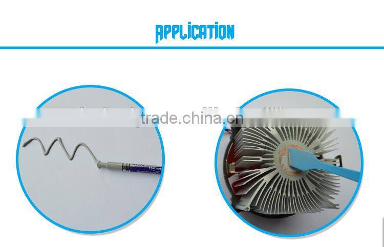 msds best cost performance conductive waterproof silicone compound/paste/grease tube for pc