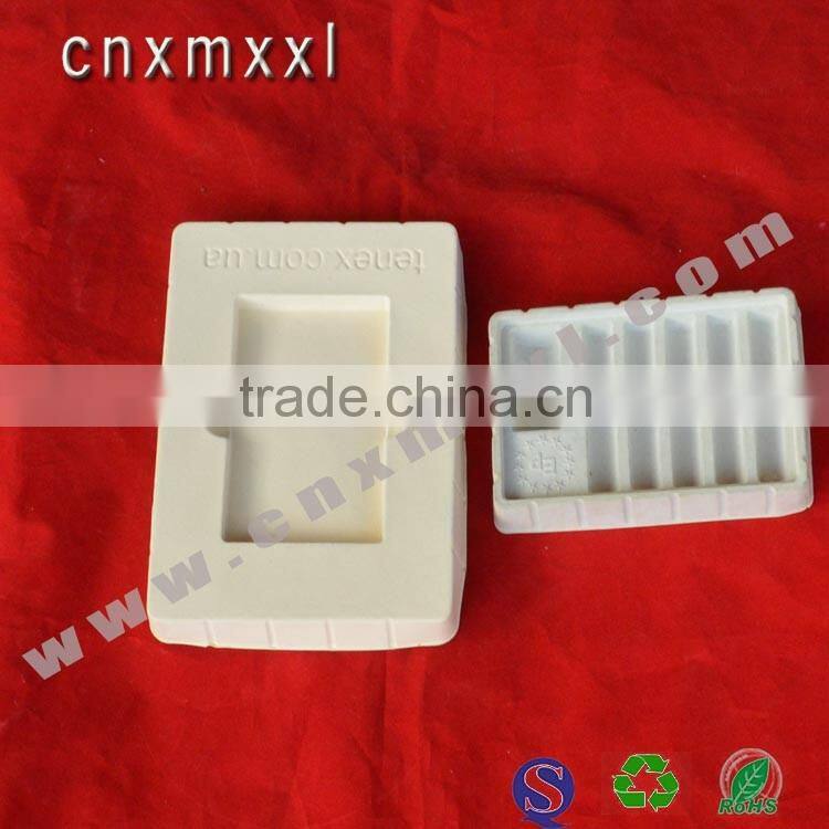 convenient and eco-friendly plastic cosmetics and tableware flocking or flocked