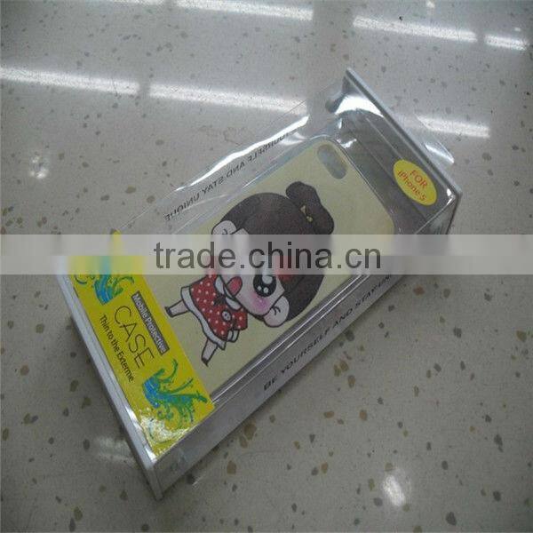 factory printing transparent plastic phone box