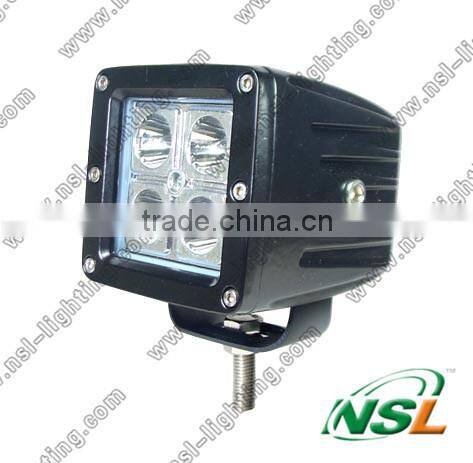 4 inch 16W led driving light bars, flood spot 12v c ree led driving lights for offroad ATV 4x4 truck boat tractor marine