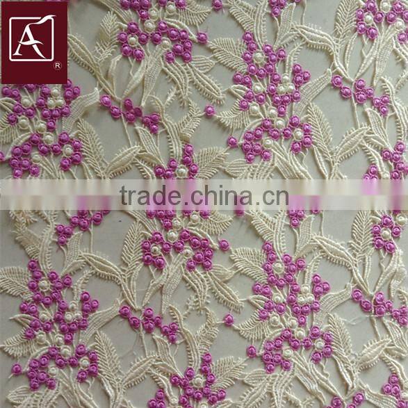 beautiful chemical lace fabric for dress