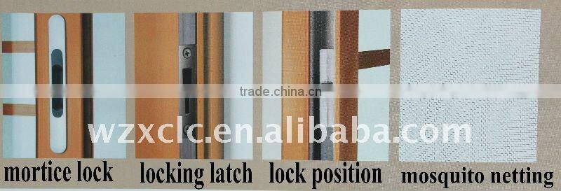 European style sliding windows