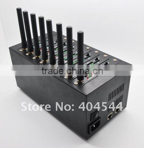 New Etross 8132 GSM Quad Band 8 ports 32 sim GSM Gateway