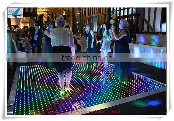 Computer control rgbw 4in1 led stage lighting video dance floor