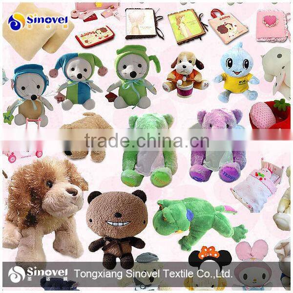 Soft Pile Fashionable Dot Print Velvet Fabric