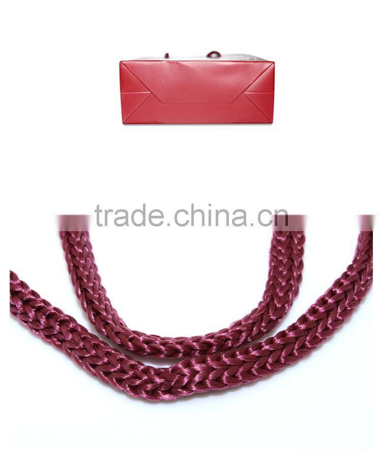 HIGH GLOSS gold Thick Gift Cardboard Bag Custom Logo Print