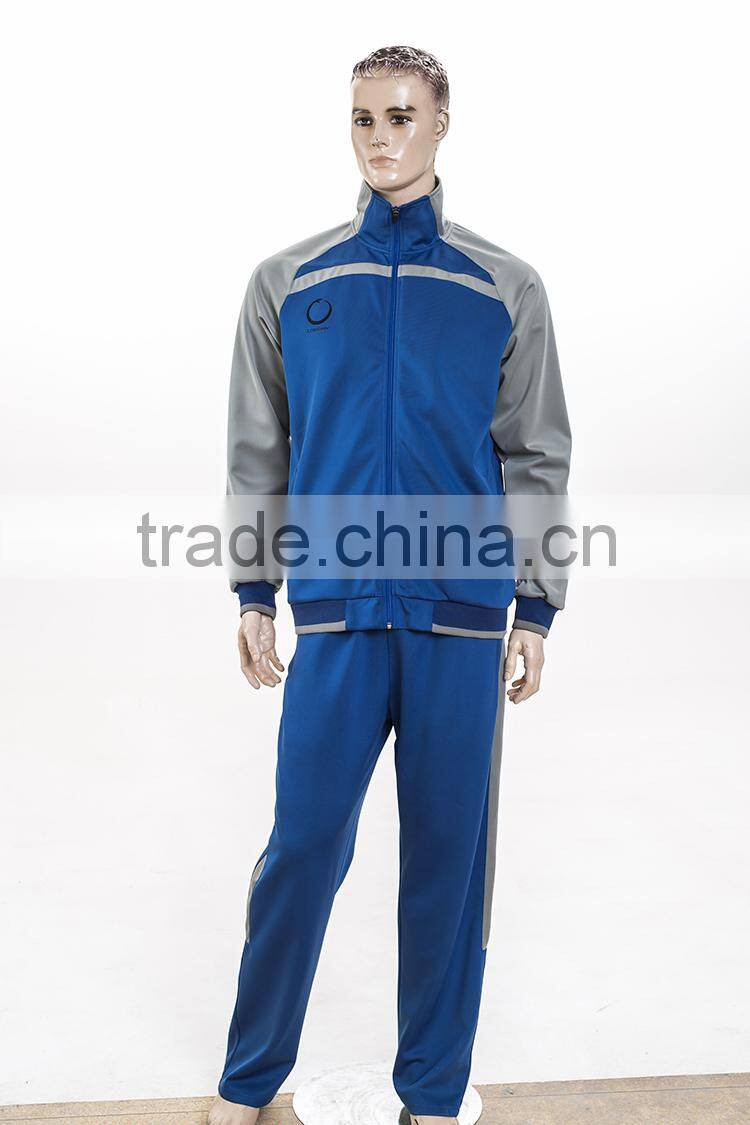 2015 custom mock-neck mens track jacket