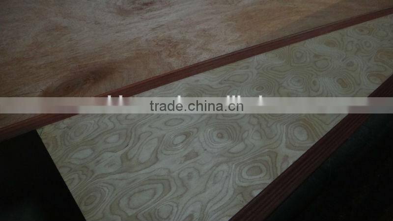 EV white Burl MDF Board from Linyi China