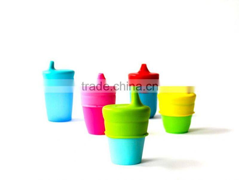 Magic baby drinking silicone cup lids water-tight children universal silicone sippy cup lids