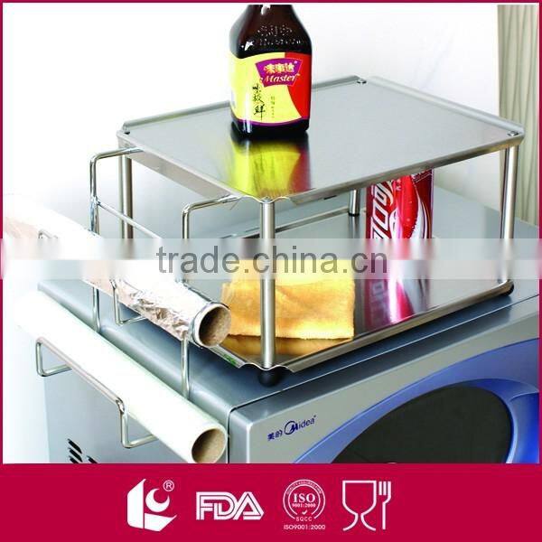 Made in China 2-tier corner kitchen storage shelf bracket