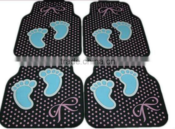 universal fitting car carpet cartoon design car mat