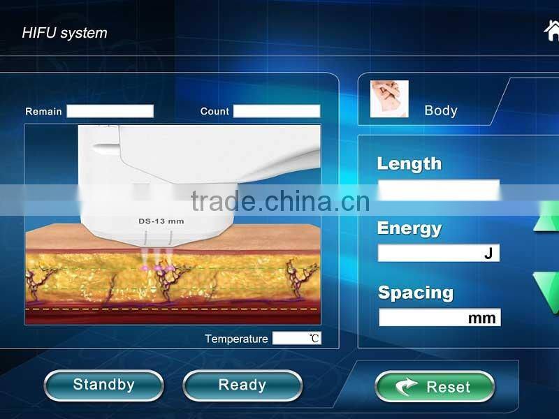 portable ultrasound hifu wrinkle removal system / machine