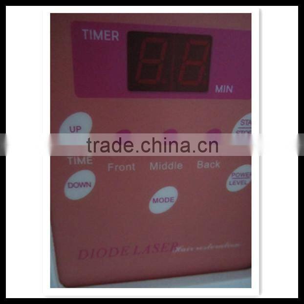 650nm red cold laser hair regrowth machine salon use