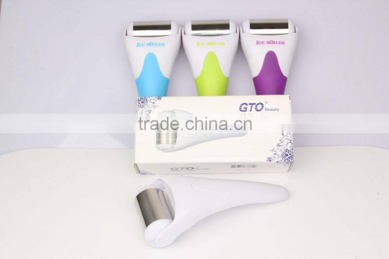Facial & body massage ice roller with free samples offering face massager