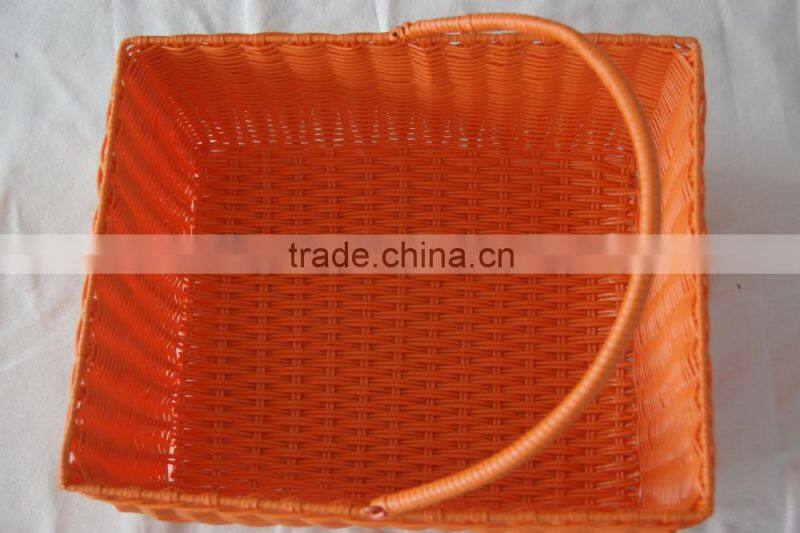 cheap launch basket PP straw crochet