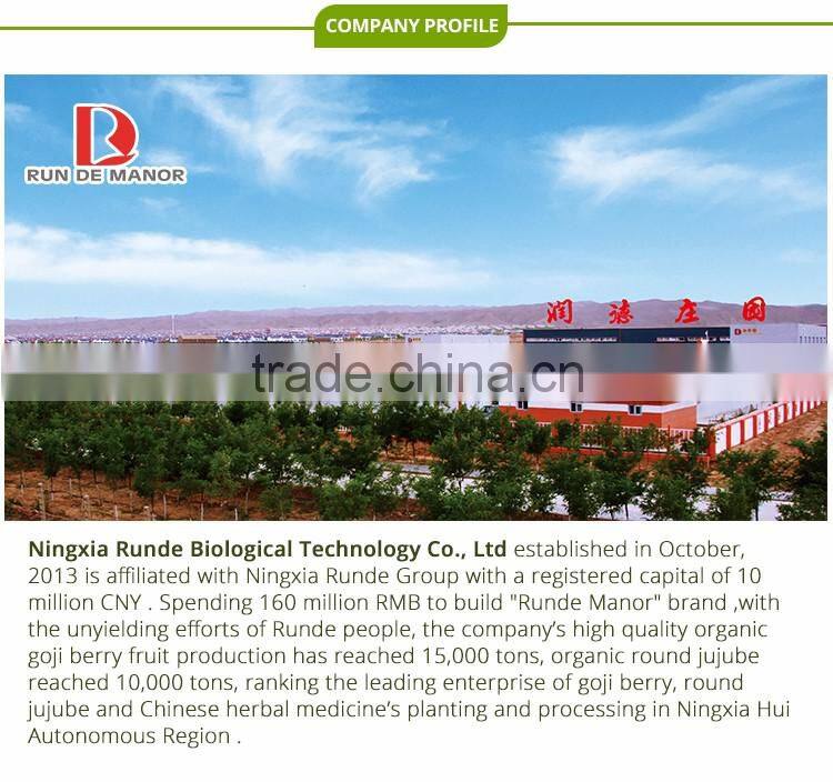 ningxia organic dried Chinese wolfberry/bulk goji berries