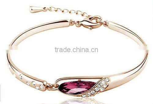 2014 Wholesales Alloy Anchor Bracelet Charm Alloy of Gold Bracelet