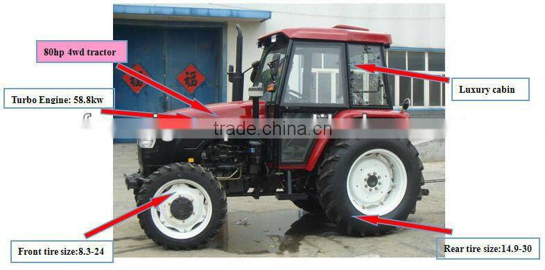 articulated tractor 904 made in china