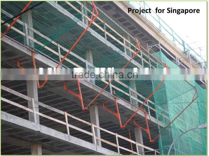 Orange/Blue/Green HDPE Construction Scaffolding Safety Net(Guangzhou Factory)